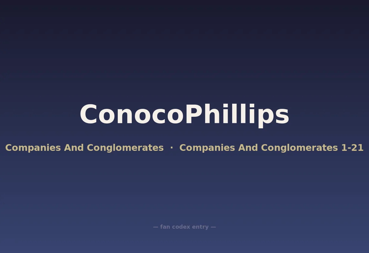 ConocoPhillips