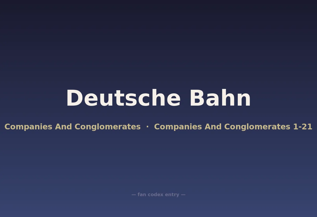 Deutsche Bahn