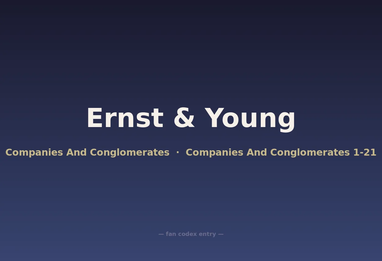 Ernst & Young